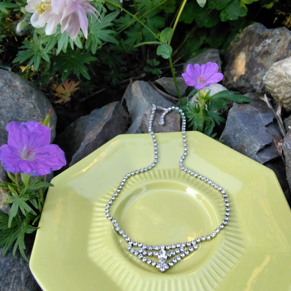 1940's/50's Eisenberg Ice Crystal Choker